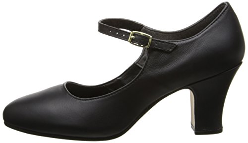 Capezio Women's Manhattan Character Shoe, Black, 11 Wide - Image 2