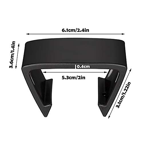 Blulu Outdoor Furniture Clips Patio Sofa Clips Rattan Furniture Clamps Wicker Chair Fasteners, Connect The Sectional or Module Outdoor Couch Patio Furniture (20 Pieces) - Image 5