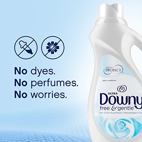 Ultra Downy Fabric Protect Free & Gentle Liquid Fabric Conditioner 51 FL oz. - Image 6