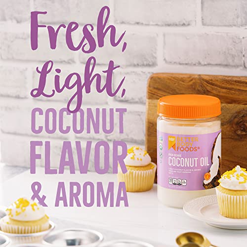 BetterBody Foods Organic Virgin Coconut Oil — Cold-Pressed and Unrefined Coconut Oil, Medium Temperature Cooking Oil, Great Alternative To Butter, Light Coconut Flavor and Aroma, 56 Ounce - Image 4